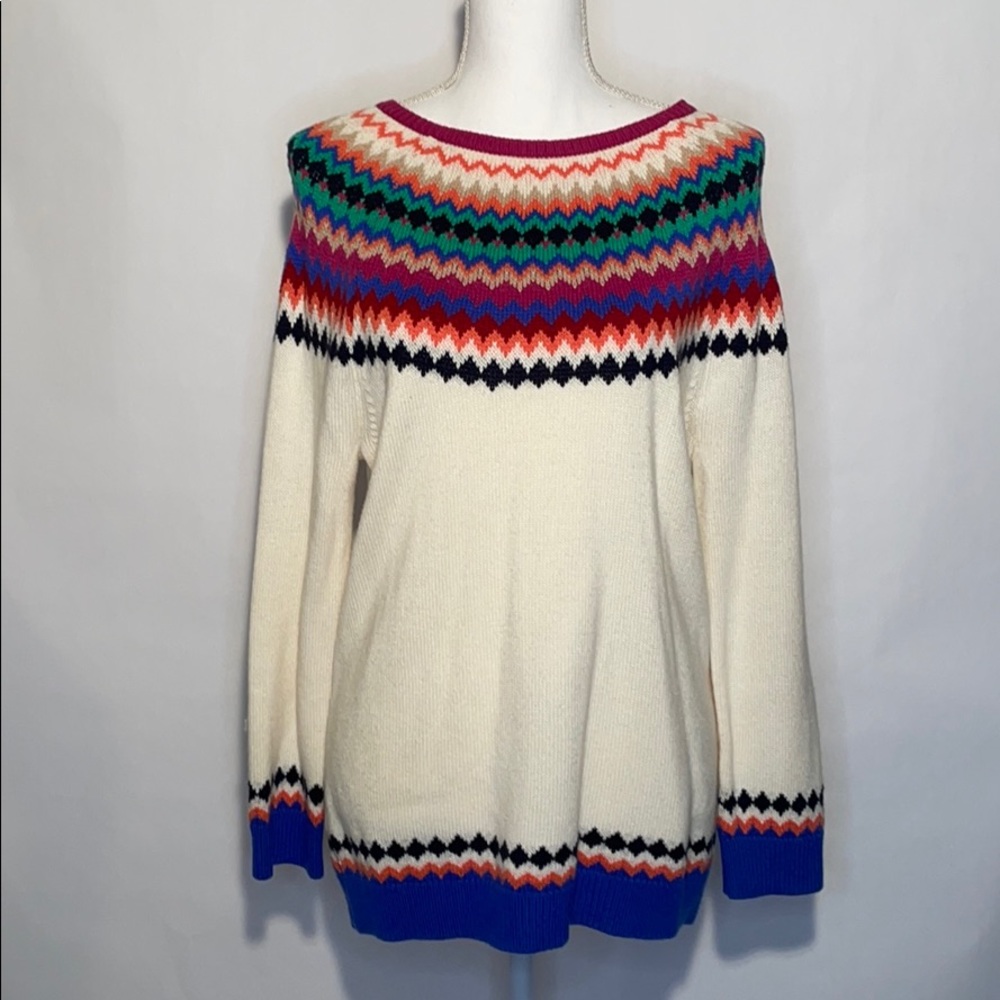 Talbots lambs wool sweater size medium